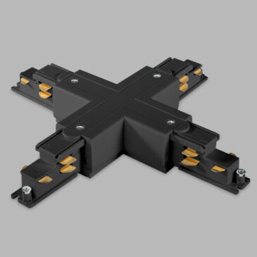 ECO TRACK X-CONNECTOR BLACK DALI